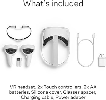 Meta Quest 2 — Advanced All-In-One Virtual Reality Headset — 128