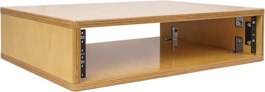 Amazon.com: Sound Town DIY 2U Studio Rack with Solid Baltic Birch