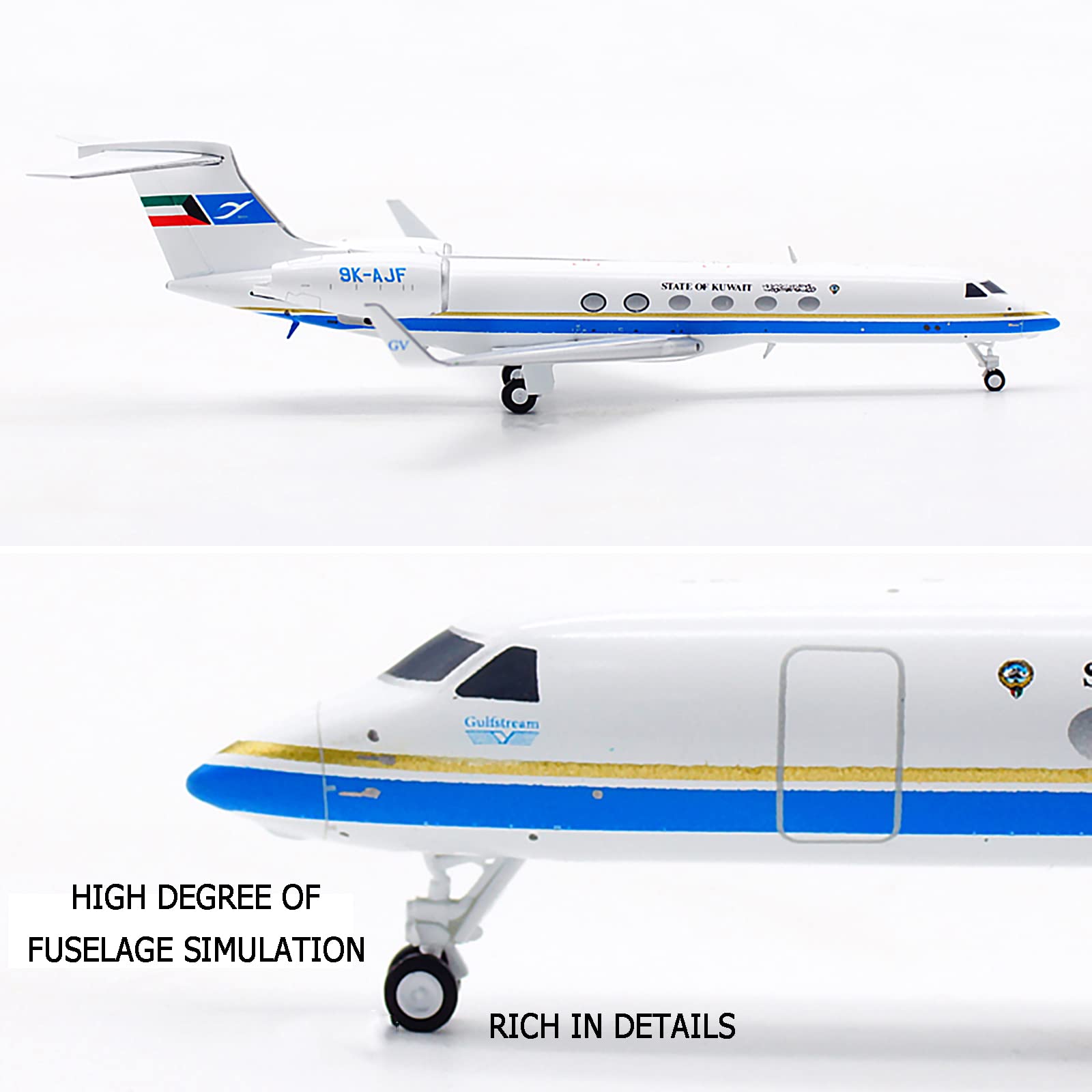 Amazon.co.jp: BOLYUM ガルフストリームG-V 9K - AJFクウェート政府機