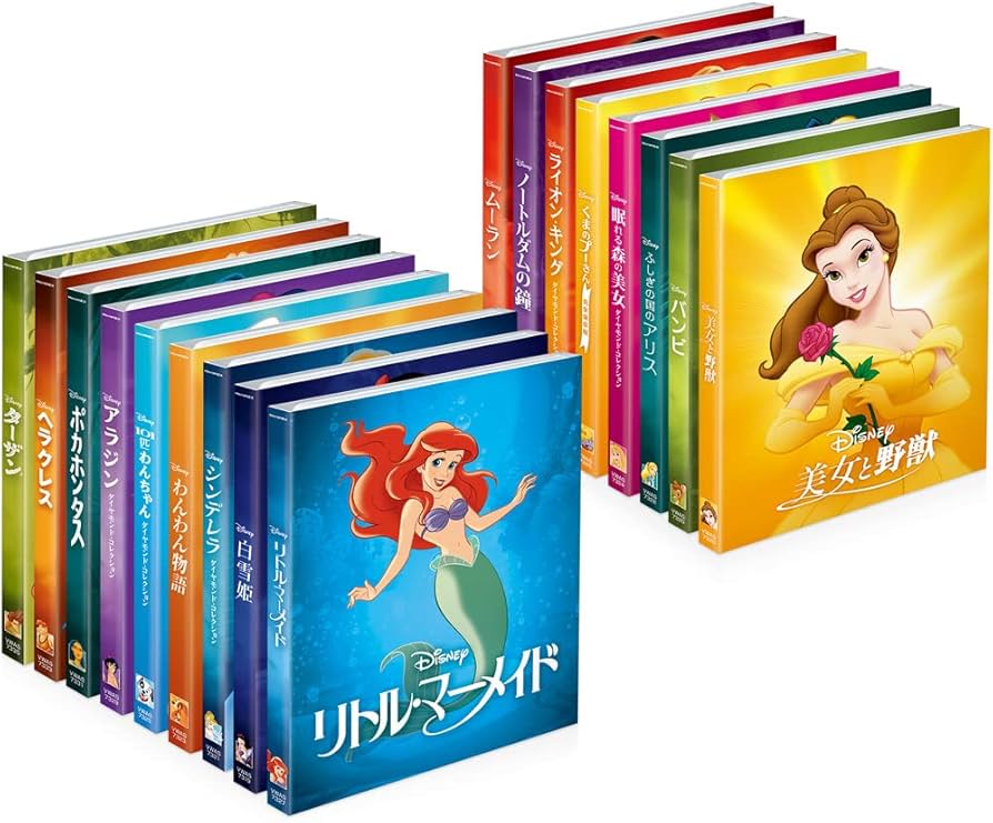 Amazon.co.jp: ディズニー アニメーション MovieNEX アウターケース