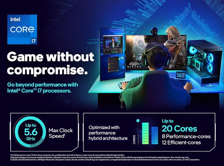 Amazon.com: Intel® Core™ i7-14700K New Gaming Desktop Processor 20