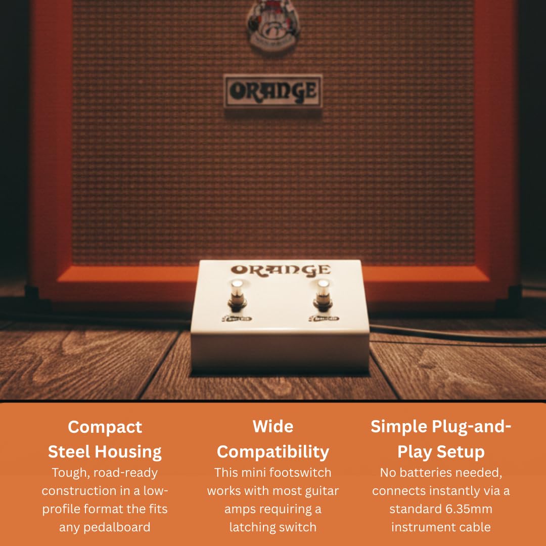 Amazon.co.jp: ORANGE オレンジ ラッチ式フットスイッチ FS2 : 産業