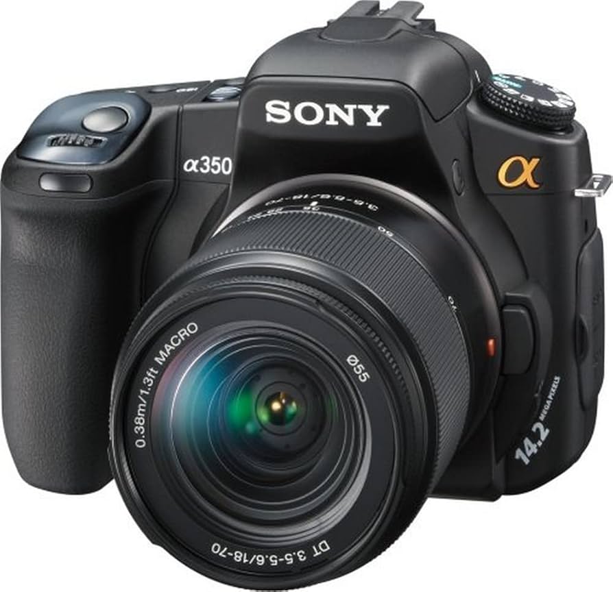 Amazon.com : Sony Alpha DSLRA350K 14.2MP Digital SLR Camera with