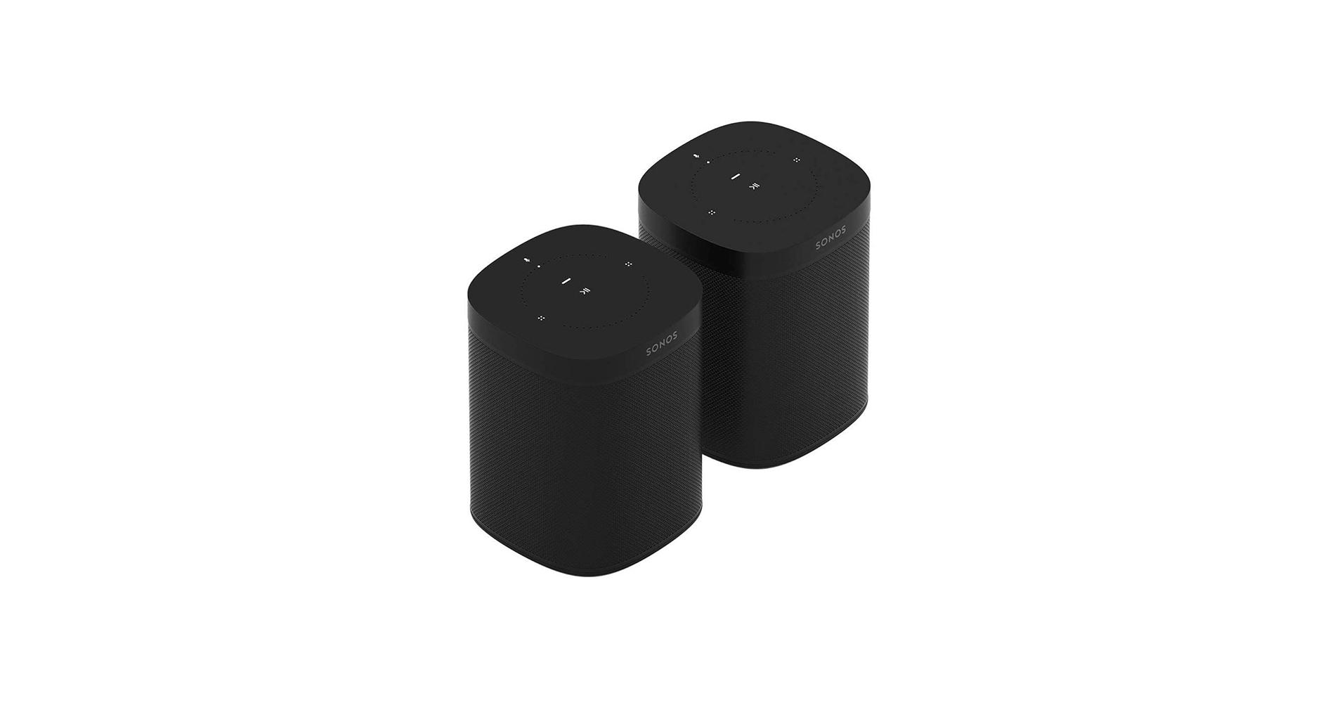 Amazon.com: Sonos One (Gen 2) Two Room Set Voice Controlled Smart