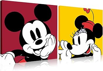 Amazon.co.jp: ディズニーアートパネル ミッキーマウスミッキーミニー