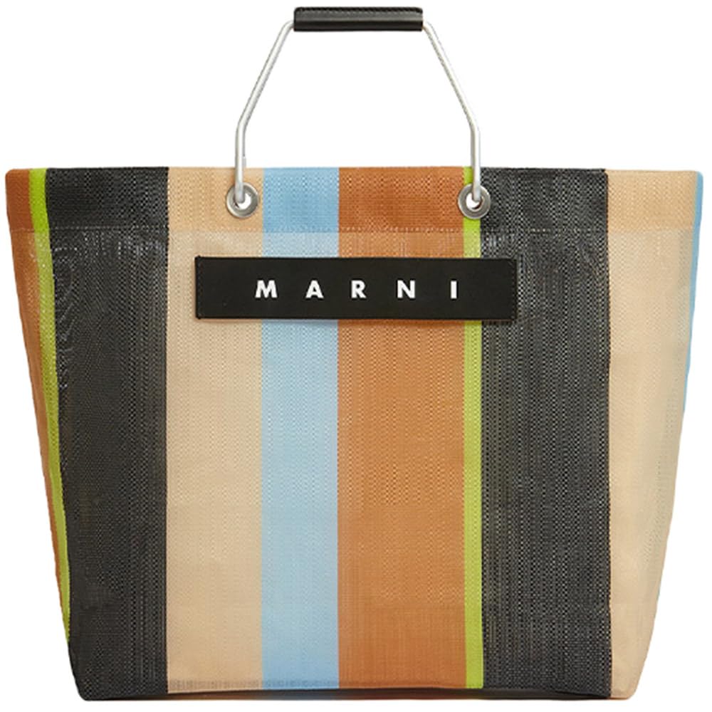 Amazon | [Marni] マルニ ストライプバッグ カバン 【FLOWER CAFE