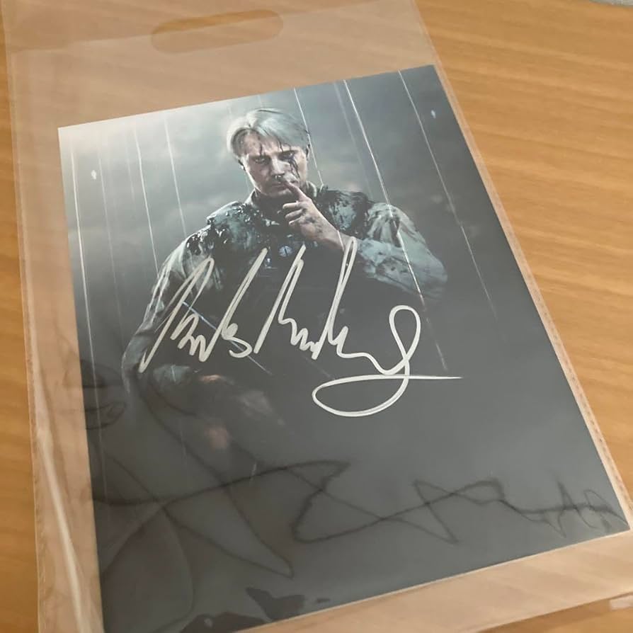 Amazon.co.jp: マッツミケルセン 直筆サイン コミコン2024 デススト