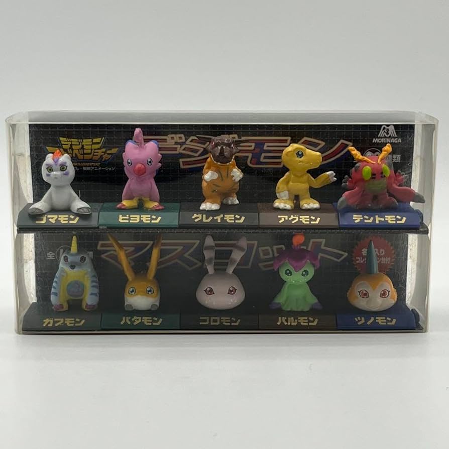 Amazon.co.jp: デジモンマスコット 森永食玩 デジモンチョコスナック