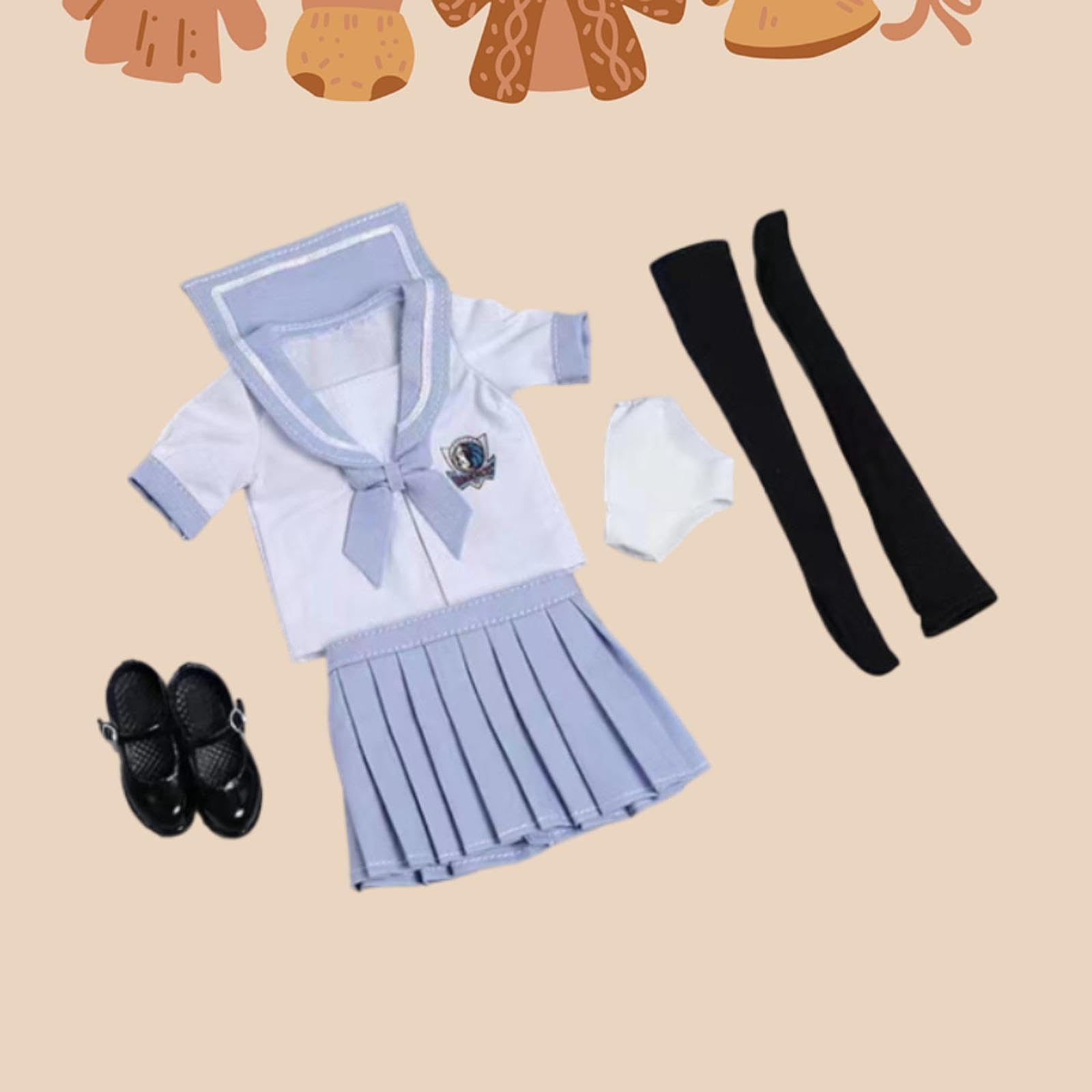 Amazon.co.jp: STARTIST 1/6スケールフィギュアドール用制服セット