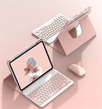 Amazon | GOOVEN マウス付き iPad 10.2用の キーボードケース 第9/8/7