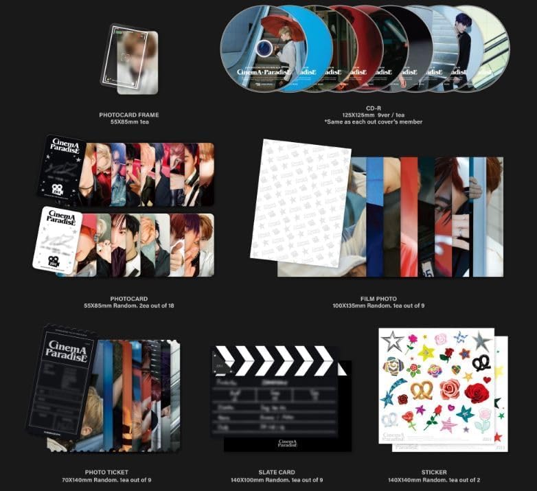 Amazon.co.jp: ZEROBASEONE 4th Mini Album CINEMA PARADISE (Digipack