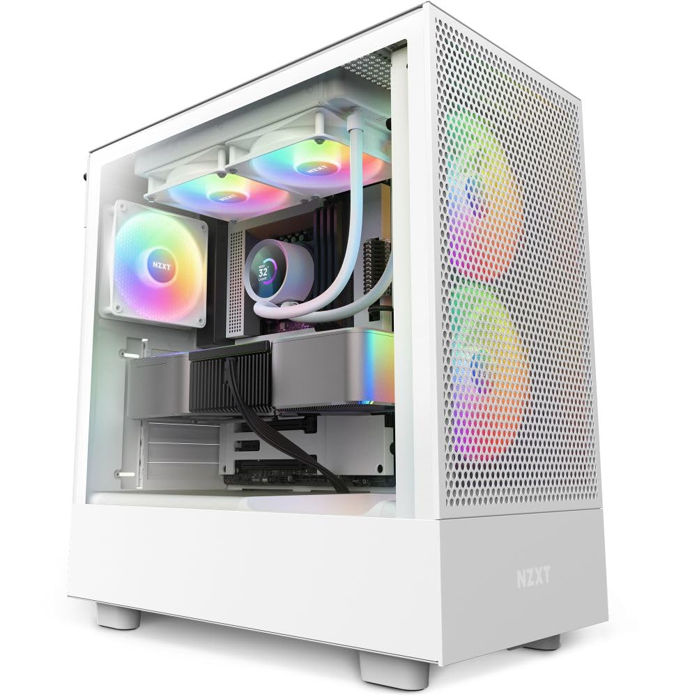Amazon.co.jp: NZXT KRAKEN RGB 240 White 簡易水冷CPUクーラー RL