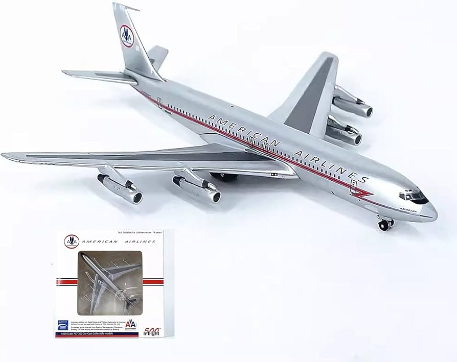 Amazon.co.jp: ODddot 1:500 U`S 航空のボーイング 707-300 旅客機