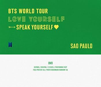 Amazon.com: BTS WORLD TOUR 'LOVE YOURSELF:SPEAK' SAO PAULO DVD 2
