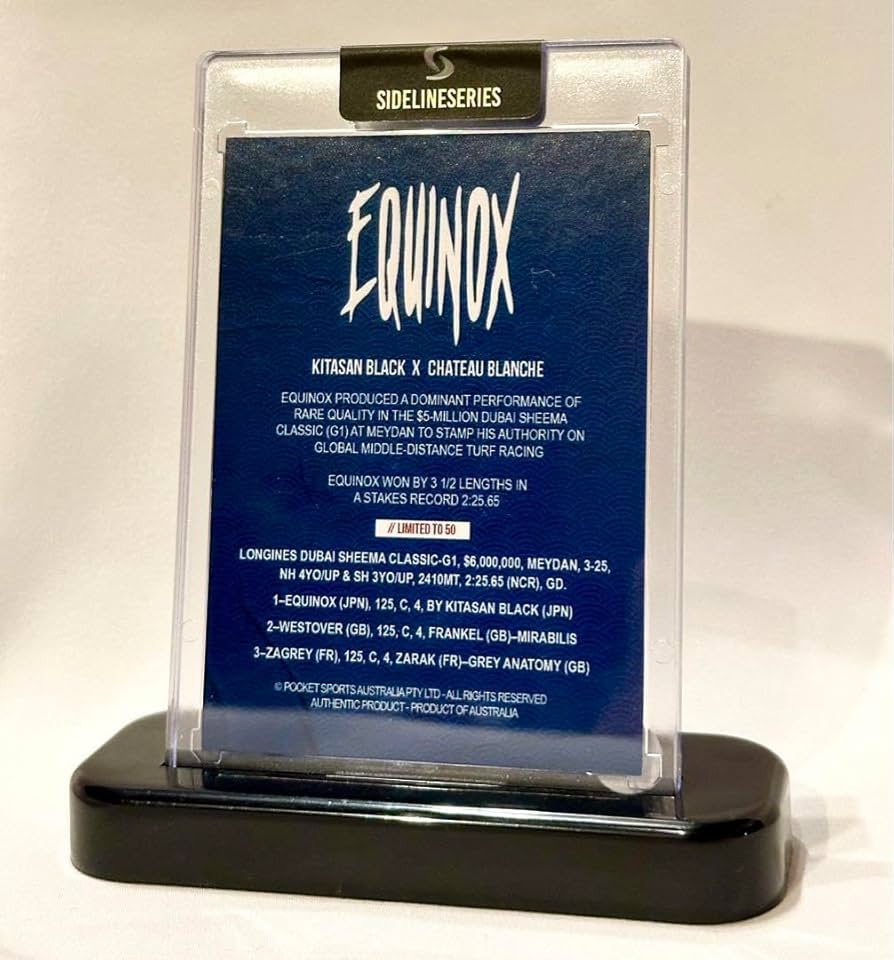 Amazon.co.jp: イクイノックス ホースレーシングカード 世界限定