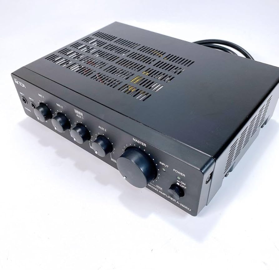 アンプ TOA A-260DU アンプ TOA A-260DU Amazon.co.jp: TOAトーア