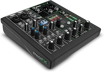 Amazon.com: Mackie ProFX6v3+ 6 通道專業模擬混音器,附USB,Onyx