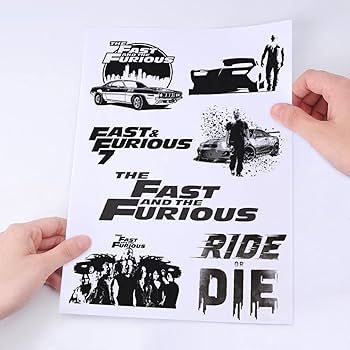 Amazon.co.jp: シール ワイルドスピード ワイルドスピード ワイルド