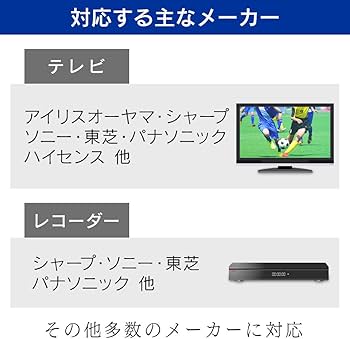 Amazon.co.jp: テレビ録画用 外付けハードディスク 2TB ブラック HD