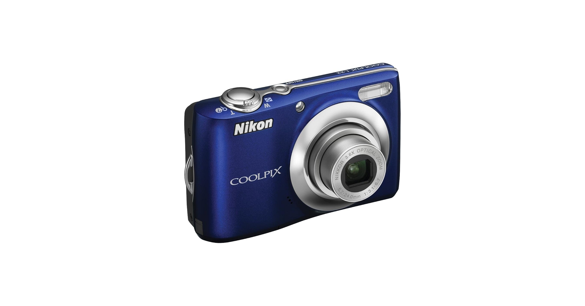 Amazon.com : Nikon Coolpix L22 12 MP Digital Camera with 3.6x