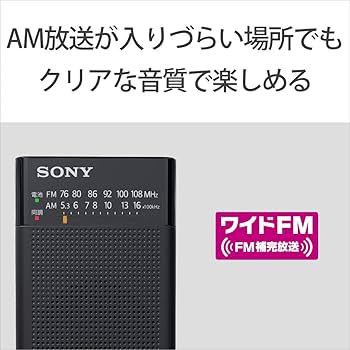 Amazon.com: Sony Sony handyi-po-tabururazio ICF – P26: FM/AM/Wide