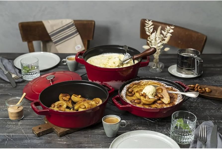 STAUB LA COCOTTE 鍋 3個セット Amazon.com: STAUB La Cocotte 3-Piece
