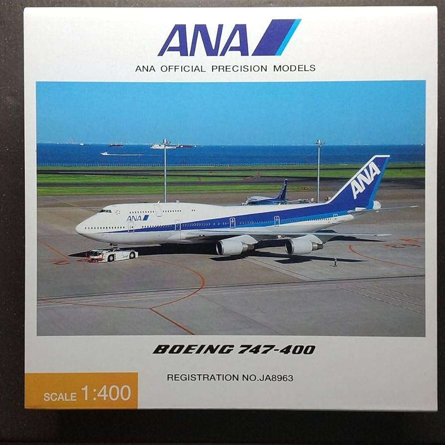 即購入ok!!】1/400 B747-400 ANA JA8963 全日空商事 1/400 B747-400