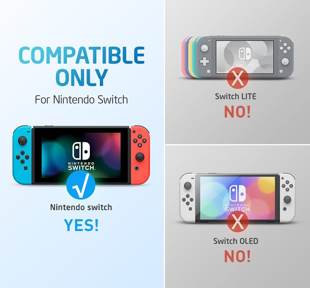 Amazon.com: Mumba Dockable Case Compatible for Nintendo Switch