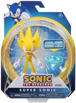 Amazon.co.jp: ソニック・ザ・ヘッジホッグ 4インチ 可動式アクション