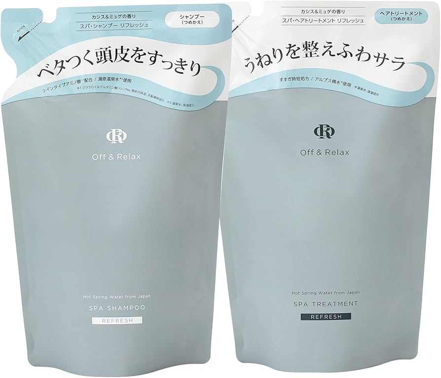 Amazon | Off&Relax OR スパ・シャンプー スパ・ヘアトリートメント