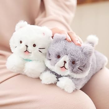 Amazon.co.jp: 猫 ぬいぐるみ 可愛い ふわふわ ギフト プレゼント