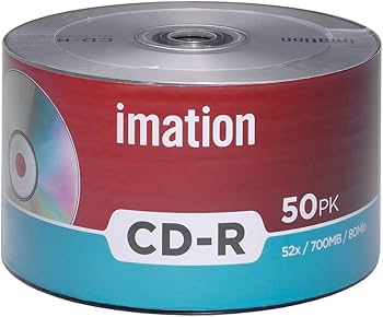 Amazon | Imation CD-R 52X 700MB/80分 ブランドロゴ ブランクメディア
