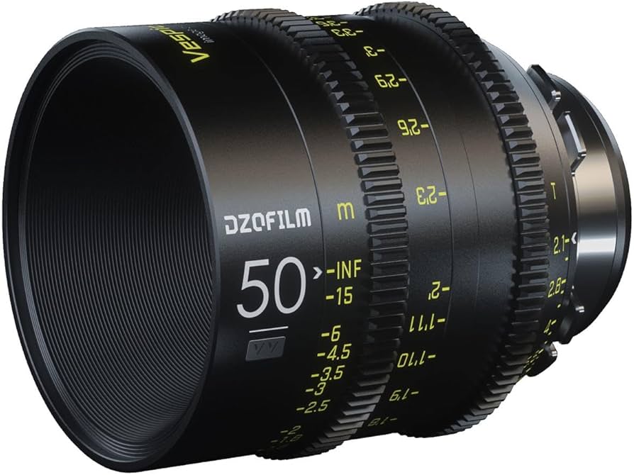 Amazon.com : DZOFILM Vespid Prime 50mm T2.1 Cinema Lens for PL