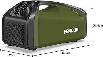 Amazon | EENOUR ポータブルエアコン スポットクーラー デュアル換気