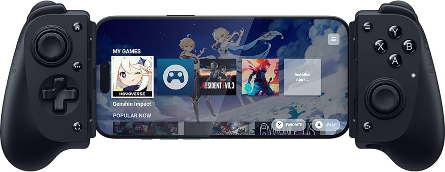 Amazon.com: Razer Kishi V3 Gaming Controller for iPhone 15, 16, 17