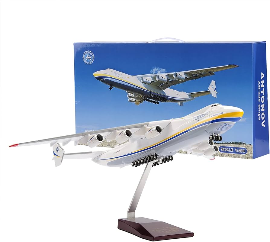 Amazon.com: Model Plane Antonov an225 1/200 Scale Resin Airplane