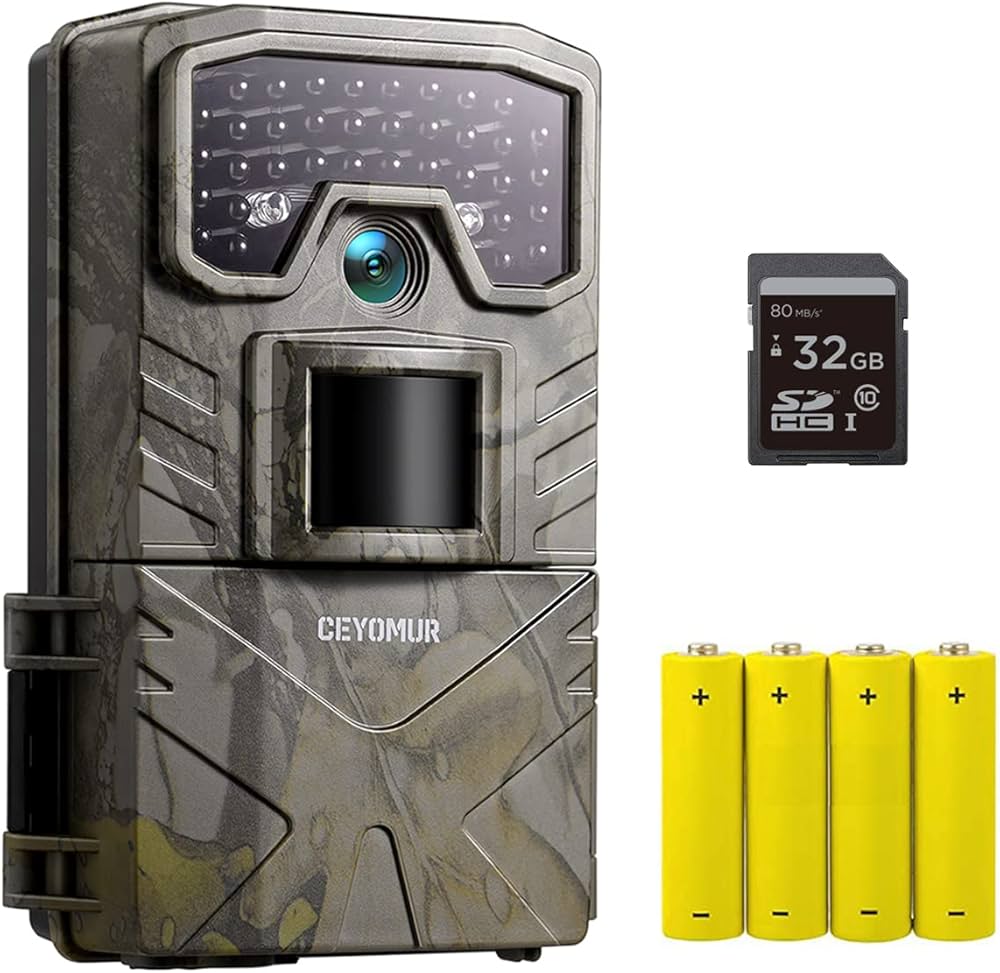 Amazon.com : Trail Camera, CEYOMUR 20MP 1080P Game Camera with