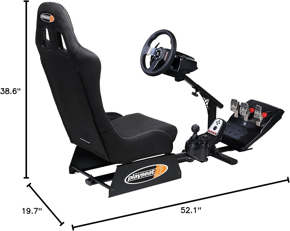Amazon.com: Playseat Evolution Gaming Seat (Black Alcantara)