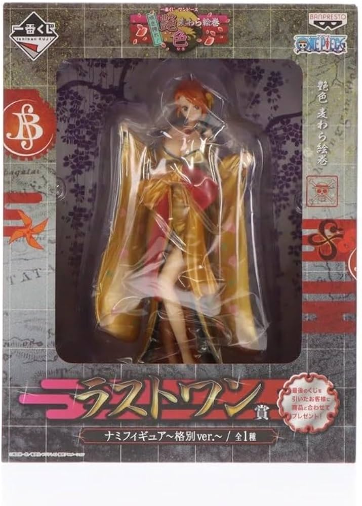 Amazon.co.jp: 一番くじ ワンピース 咲き誇れ 艶色 麦わら絵巻 ラスト