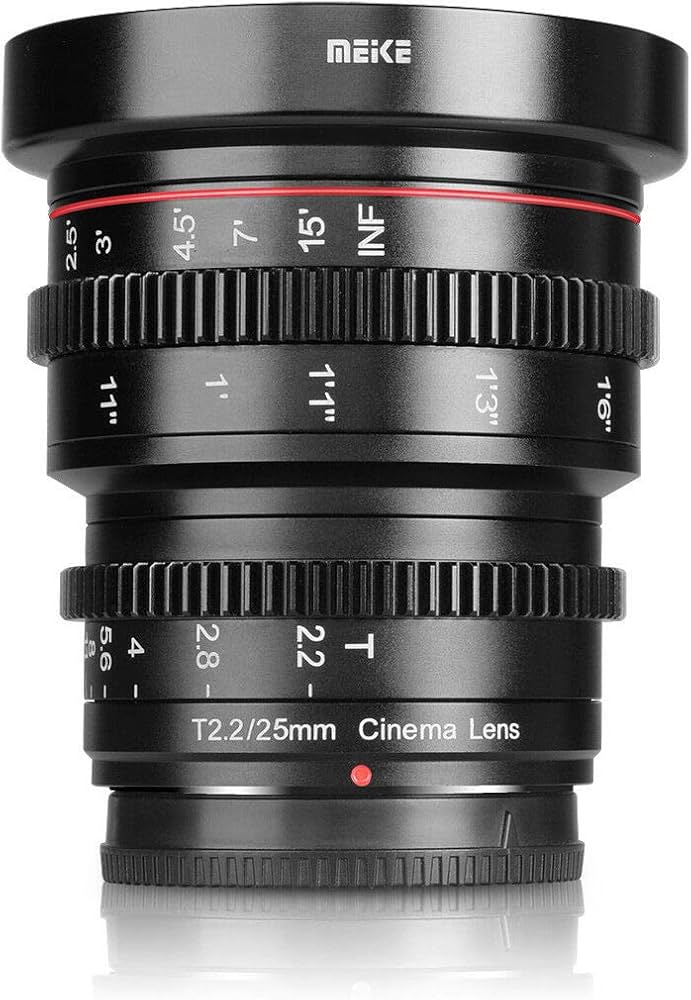 Amazon.co.jp: Meike(メイケ) 25mm T2.2 シネマレンズ Fuji X 富士