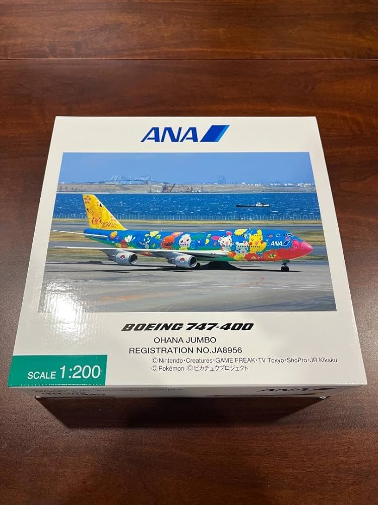 Amazon.co.jp: 全日空商事 □ANA BOEING 747-400 OHANA JUMBO : ホビー