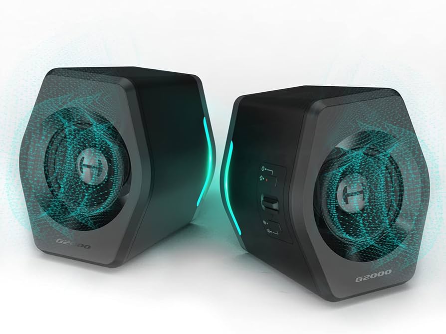 Amazon.com: Edifier G2000 32W PC Gaming Computer Speakers for