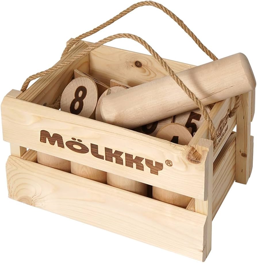 Amazon.co.jp: [ モルック ] MOLKKY おもちゃ Molkky Finnish Wooded