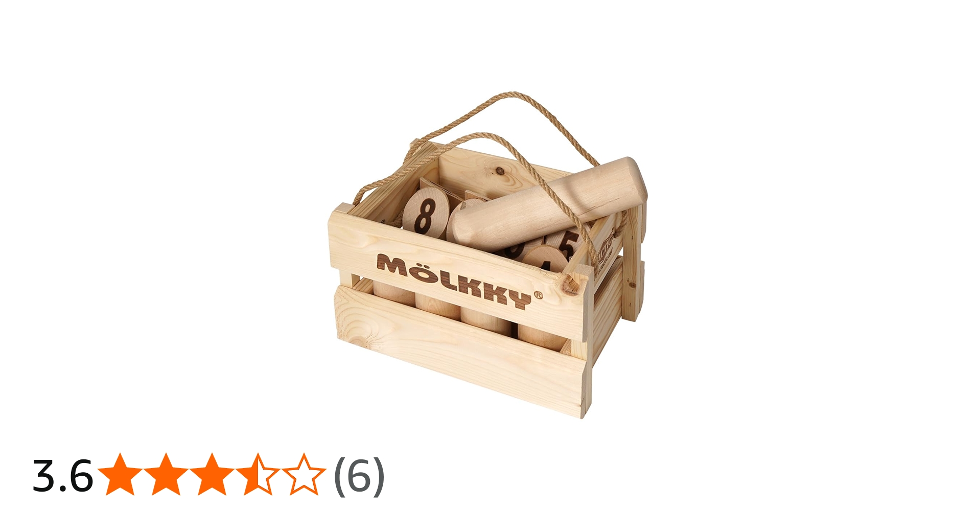 Amazon.co.jp: [ モルック ] MOLKKY おもちゃ Molkky Finnish Wooded