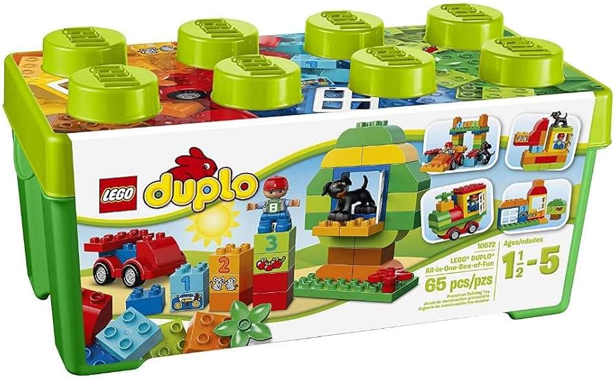 Amazon.com: LEGO DUPLO All-in-One-Box-of-Fun Building Kit 10572