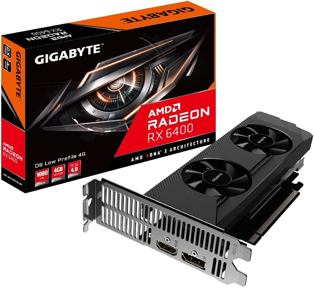 Amazon | GIGABYTE AMD Radeon RX6400搭載 グラフィックボード GDDR6