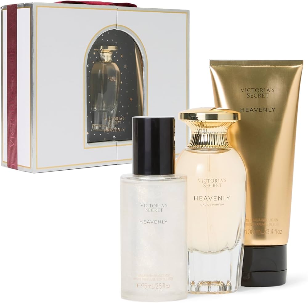 Amazon.com : Victoria's Secret Heavenly 3 Piece Luxe Fragrance