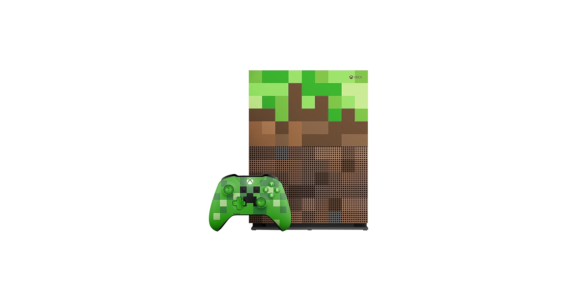 Amazon.com: Xbox One S 1TB Limited Edition Console - Minecraft