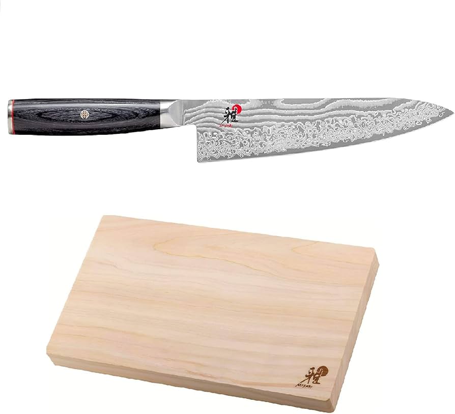 Amazon｜MIYABI ミヤビ 「 5000FC-D 牛刀 200mm 日本製 」 ダマスカス