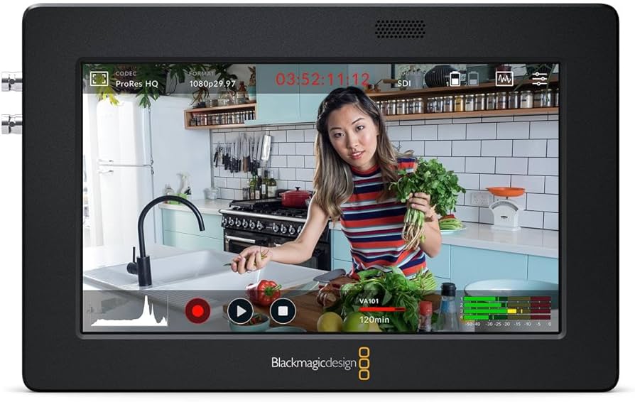 Amazon.com : Blackmagic Design Video Assist 5'' 3G Portable